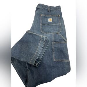 Carhartt Relaxed Fit Rugged Flex Straight Jeans 38 x 34